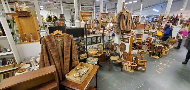 Vendor booths create variety you cannot predict