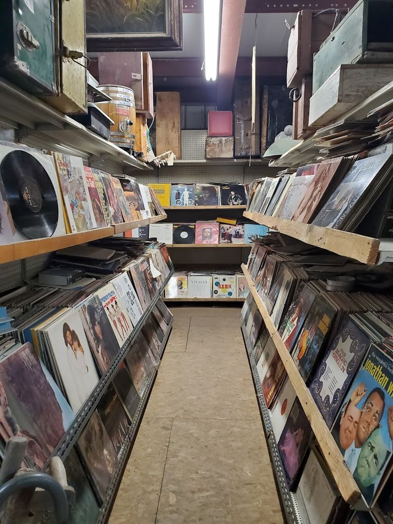 Vinyl Record Heaven Upstairs