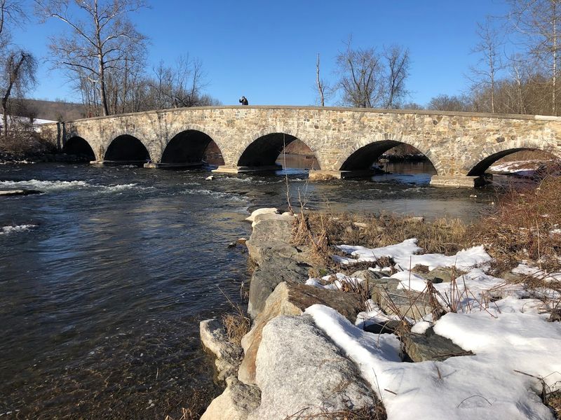Warrington Stone Bridge, Knowlton Township