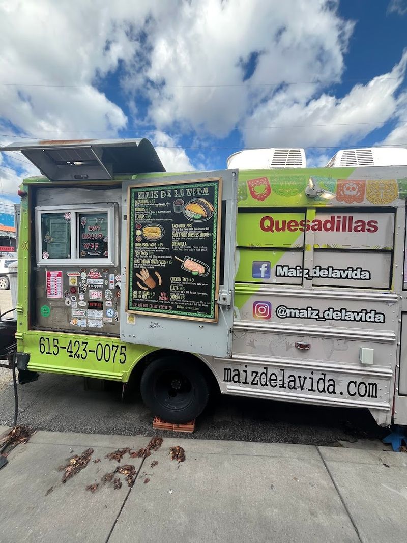 Where to Find Maiz De La Vida Food Truck in Nashville
