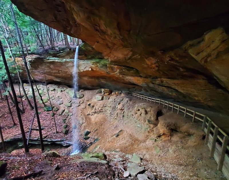 Whispering Cave/Hemlock Bridge, Logan, Ohio Whispering Cave/Hemlock Bridge, Logan, Ohio