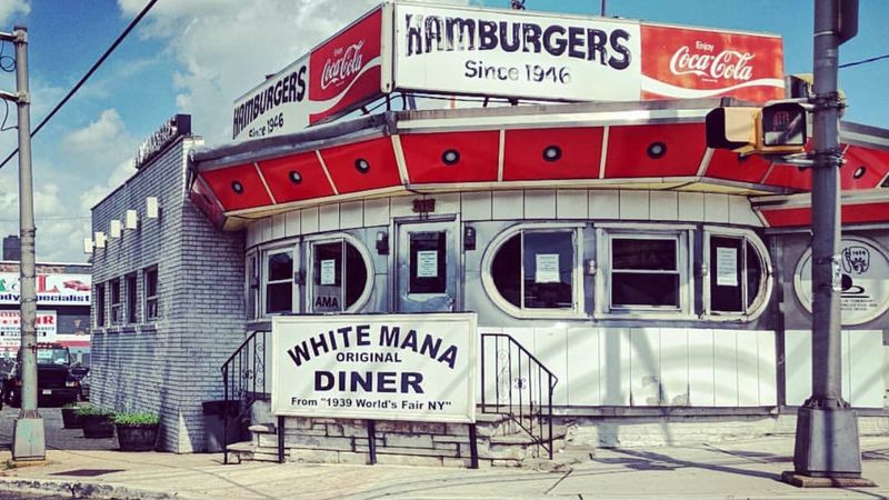 White Mana Diner - Jersey City