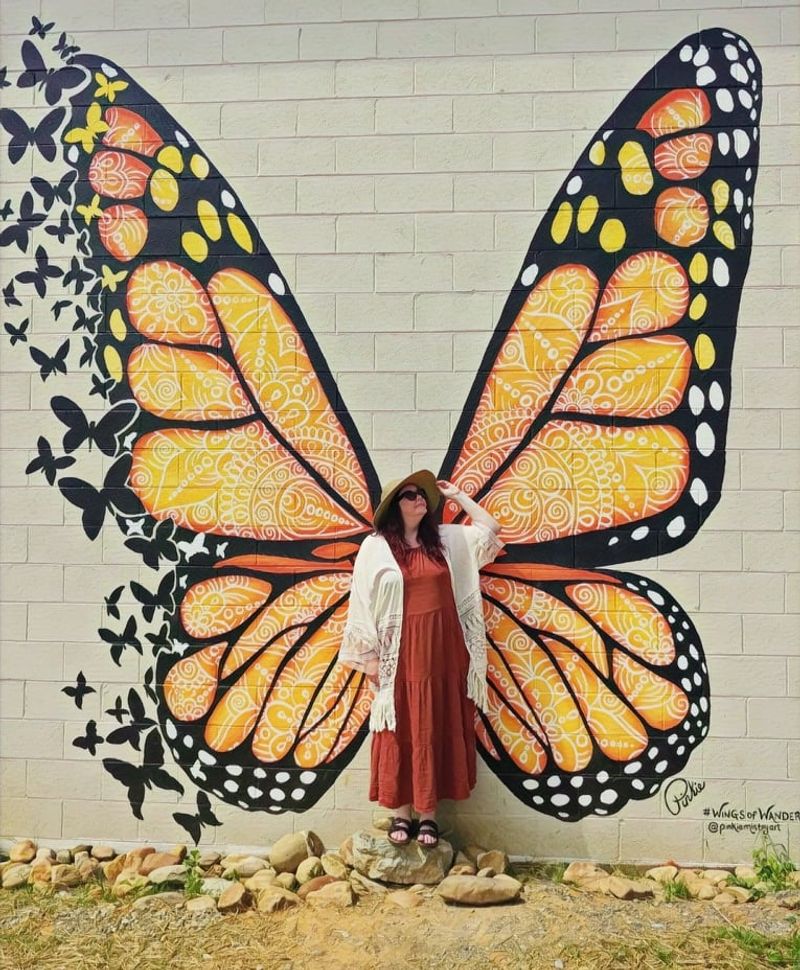 Wings Of Wander Mural — Sevierville