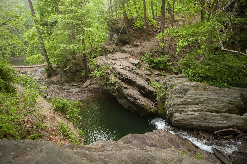 Wissahickon Creek and Devil’s Pool Add Drama