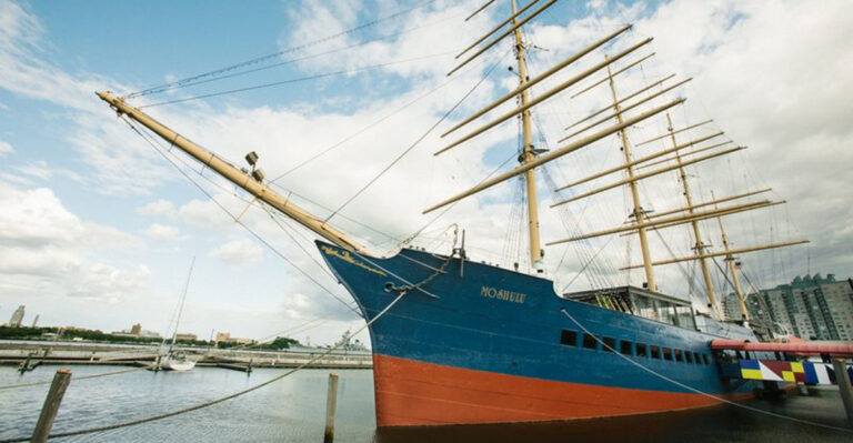 A Century-Old Sailing Ship Docked in Pennsylvania Now Offers Dinner on the Water