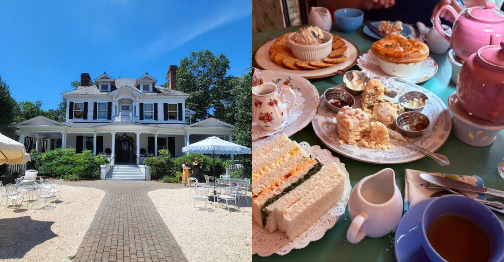 A Charming North Carolina Tea Room Serves Classic Afternoon Tea Inside a Restored 1800s Home