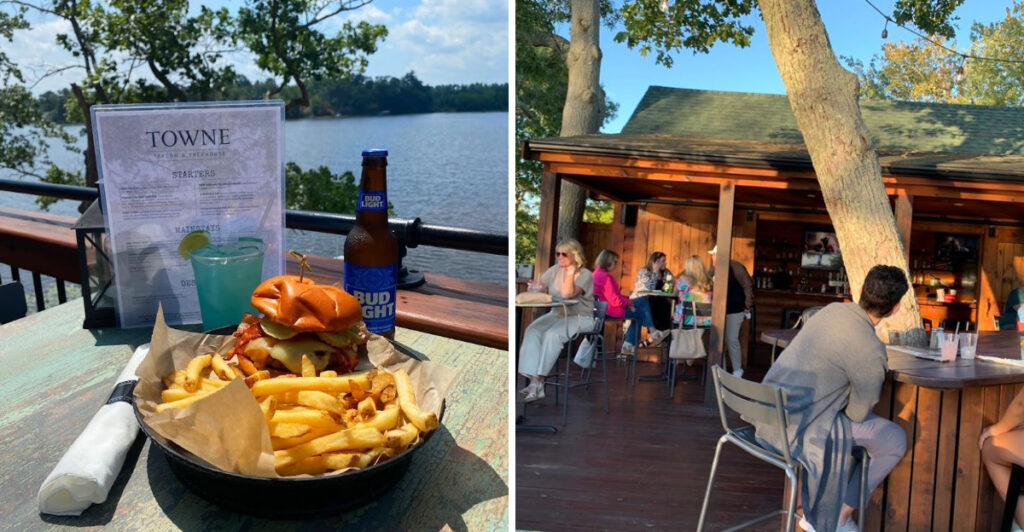 A Lakeside Treehouse Restaurant in Massachusetts Turns Dinner Into a Mini Getaway