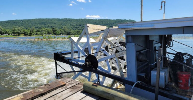 At This Pennsylvania River Crossing, America’s Last Wooden Paddlewheel Ferry Still Operates