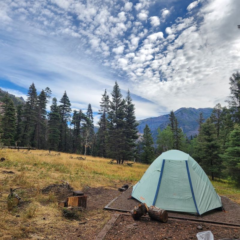 Yankee Boy Basin Primitive Campgrounds (Ouray County, Colorado) Yankee Boy Basin Primitive Campgrounds (Ouray County, Colorado)