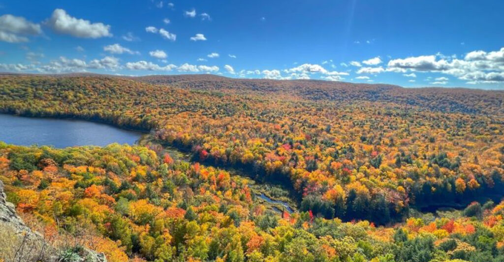 Michigan’s 60,000-Acre Wilderness Secret Has Waterfalls, Old-Growth Forests, And Northern Lights