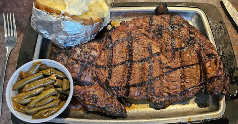 The Best Ribeye Steaks In Ohio Are Found Inside This No-Frills Restaurant