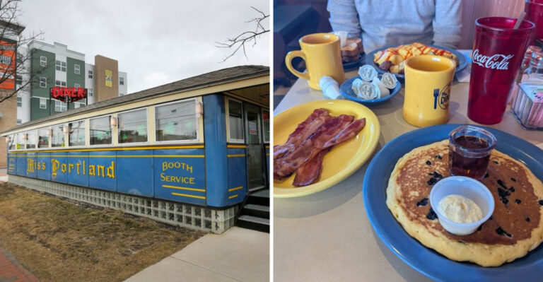 The Blueberry Pancake at This Old-Timey Diner in Maine Is So Good, You’ll Crave It Daily