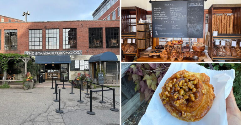 The Cinnamon Rolls at This Unassuming Maine Bakery Are Out-of-This-World Delicious