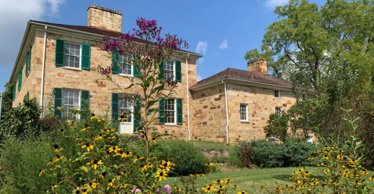 The Historic Ohio Mansion With A Front Porch View That Changed History Forever