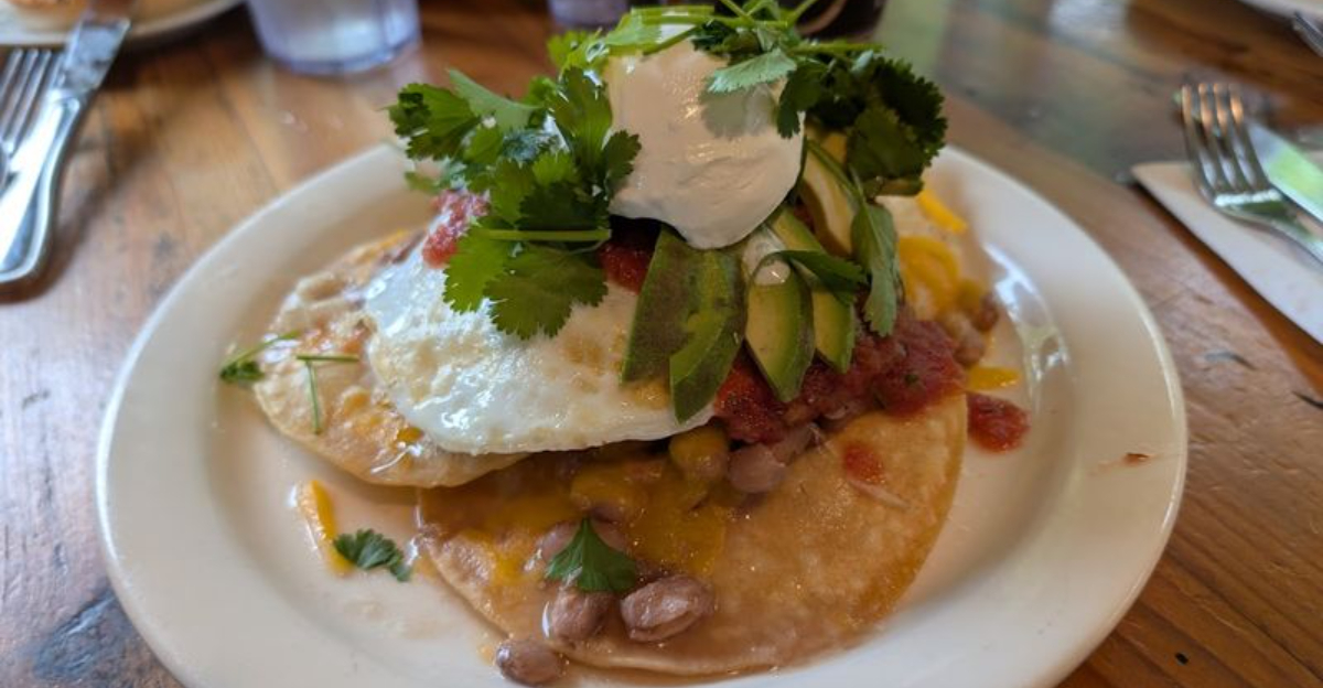 The Huevos Rancheros at This Cozy Diner in California Are Incredibly Delicious