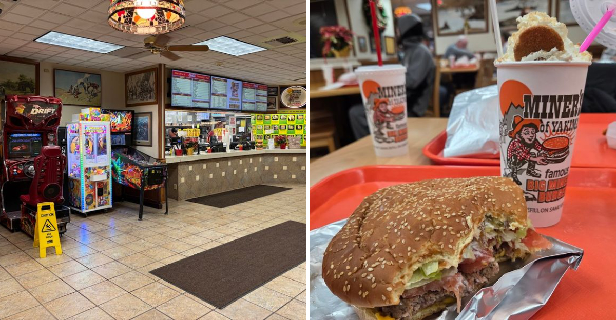 The Oversized Cheeseburgers at This Unassuming Washington Restaurant Have Earned a Legendary Reputation
