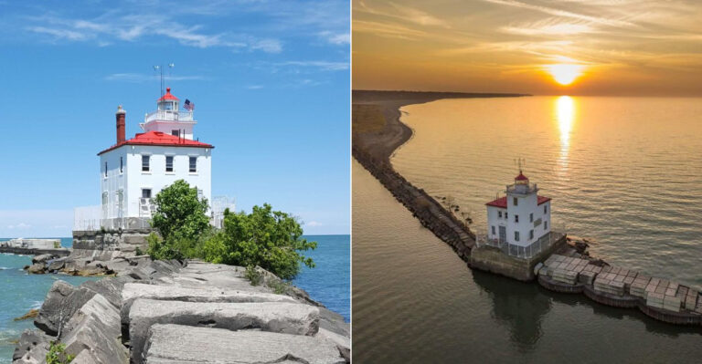 This 42-Foot Lighthouse In Ohio Is So Scenic, It Feels Like You’ve Stepped Into A Postcard