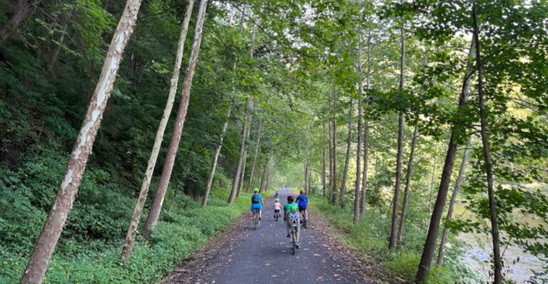 This 62-Mile Pennsylvania Trail Is Considered One of the Greatest Bike Rides in the World and Runs Through a Canyon Floor