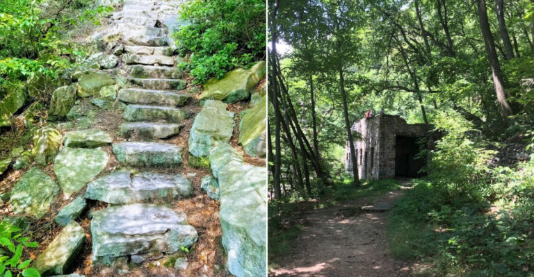 This Central Pennsylvania Trail Climbs 1,000 Stone Steps to One of the Most Stunning Overlooks in the State