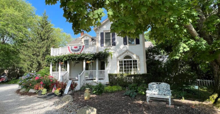 This Cozy Michigan B&B Offers Vineyard Views, Fireplaces in Every Room, and Picnic Basket Breakfasts