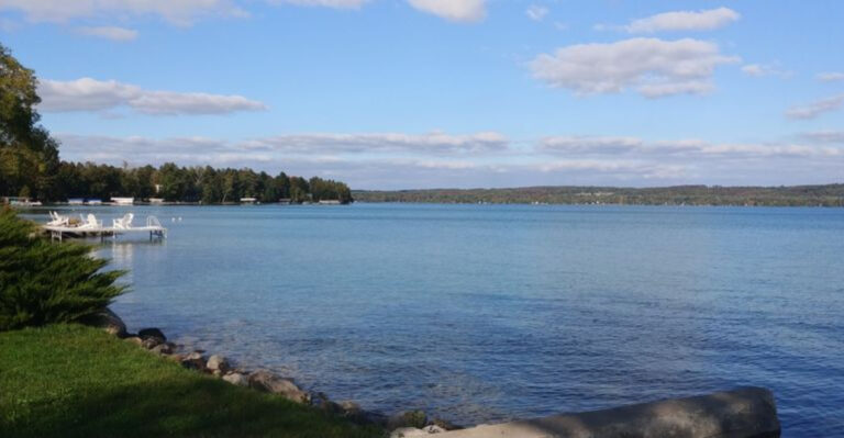 This Stunning Michigan Lake Is Famous for Its Crystal-Clear Water and Unreal Blue Views