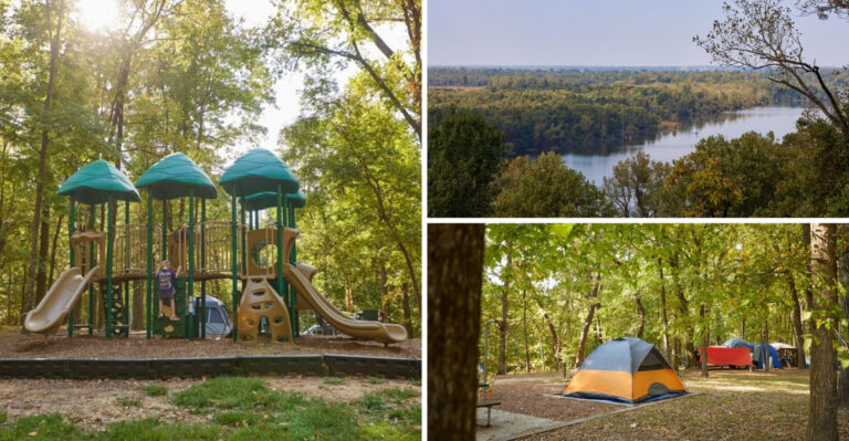 This Tennessee State Park Overlooks the Mississippi River From Civil War Fortifications