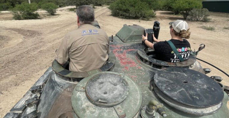 This Texas Ranch Lets You Crush Cars and Fire Tanks (Yes, Really)