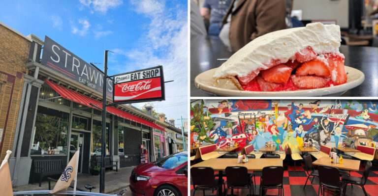 This Unassuming Diner in Louisiana Has the Best Homemade Strawberry Pie You’ll Ever Taste