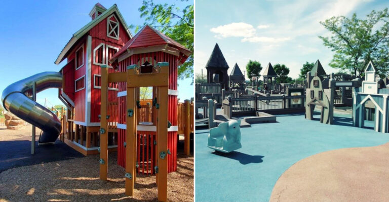 13 Pennsylvania Playgrounds With Giant Structures Kids Could Explore Forever