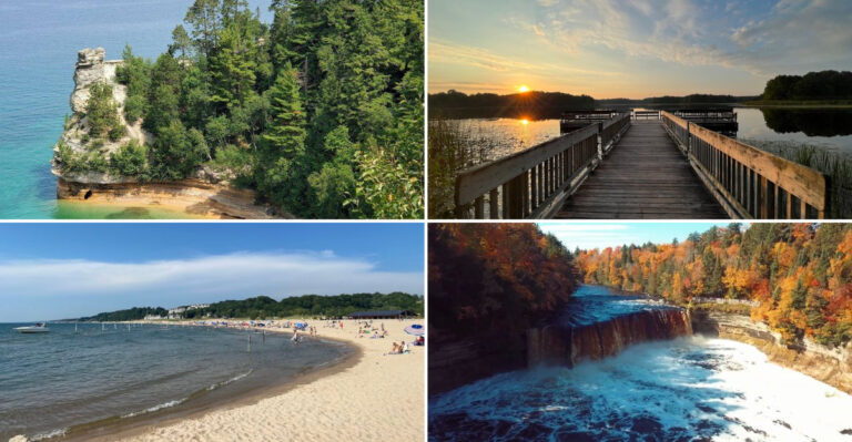 16 Kid-Approved Michigan Parks With Room To Roam, Climb, Splash, And Discover