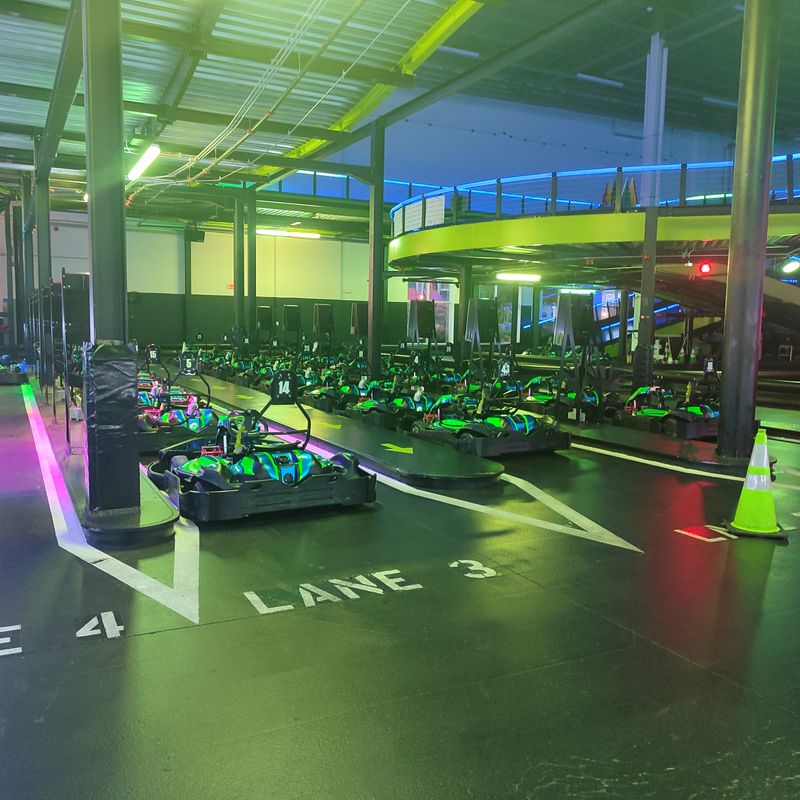 3 Story Multilevel Karting Experience 3 Story Multilevel Karting Experience