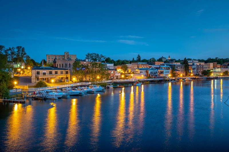 A Gateway to Downtown Manistee's Charming Streets