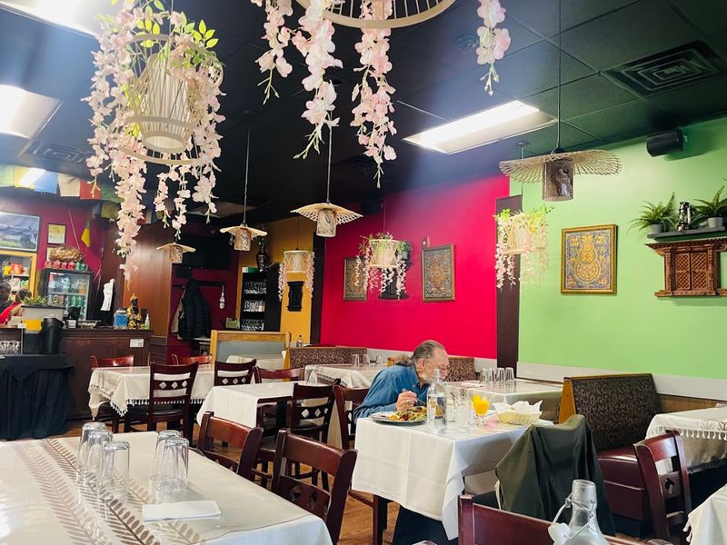 A colorful neighborhood spot with casual charm A colorful neighborhood spot with casual charm