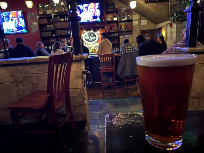 A cozy Irish pub atmosphere that feels instantly lived in