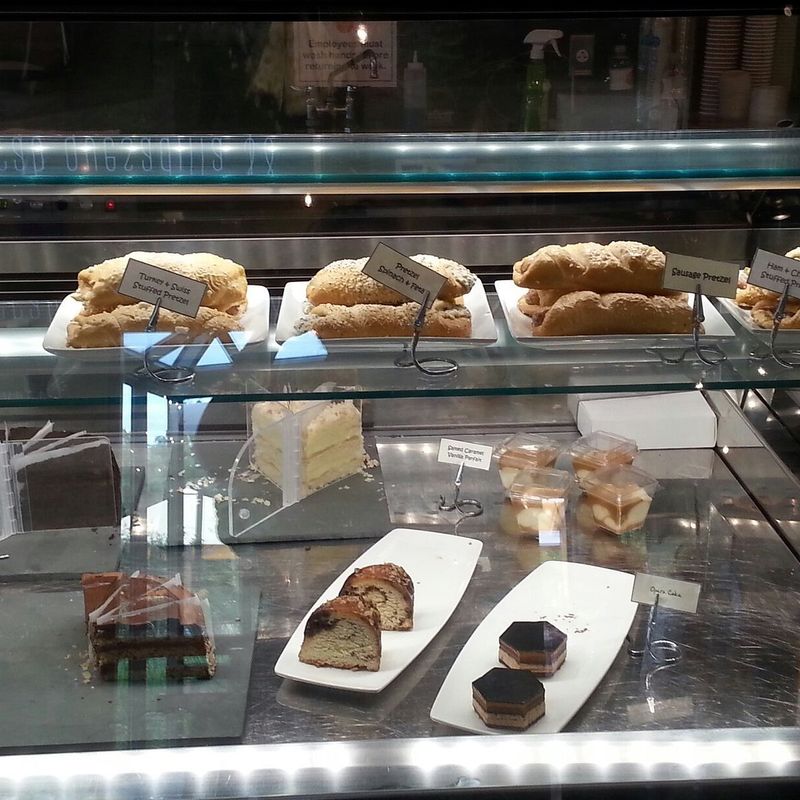 A dessert case that instantly steals the spotlight