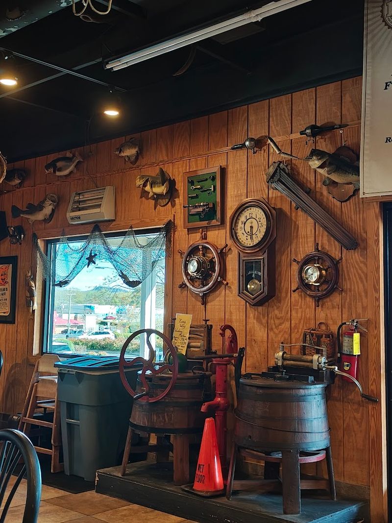 A dining room full of nautical charm and local character A dining room full of nautical charm and local character