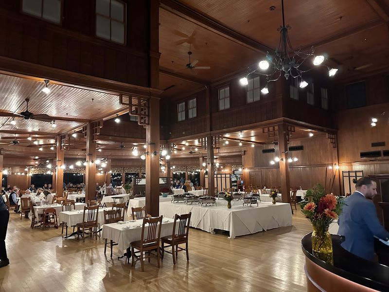 A dining room with true destination appeal A dining room with true destination appeal