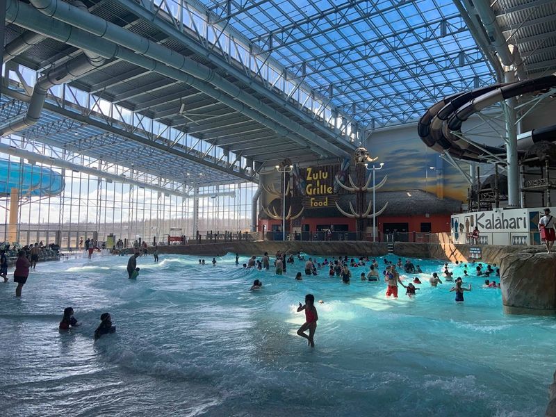A massive indoor water park that anchors the whole trip A massive indoor water park that anchors the whole trip