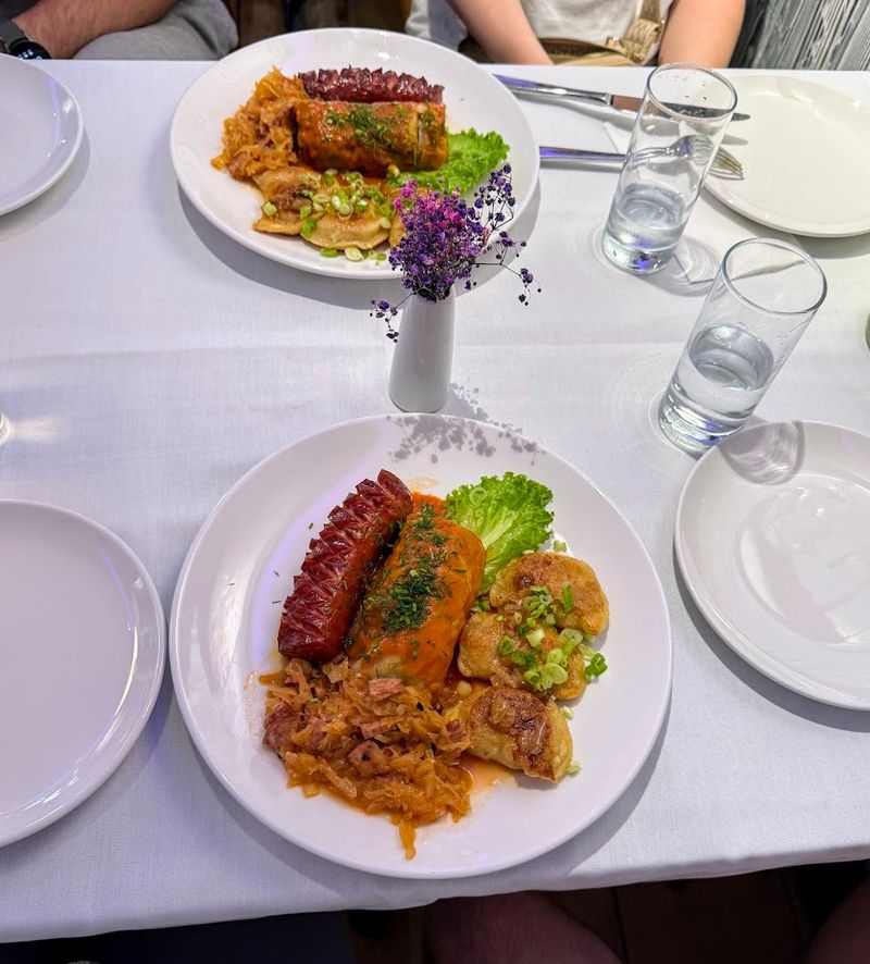 A menu built on Polish comfort and crowd favorites