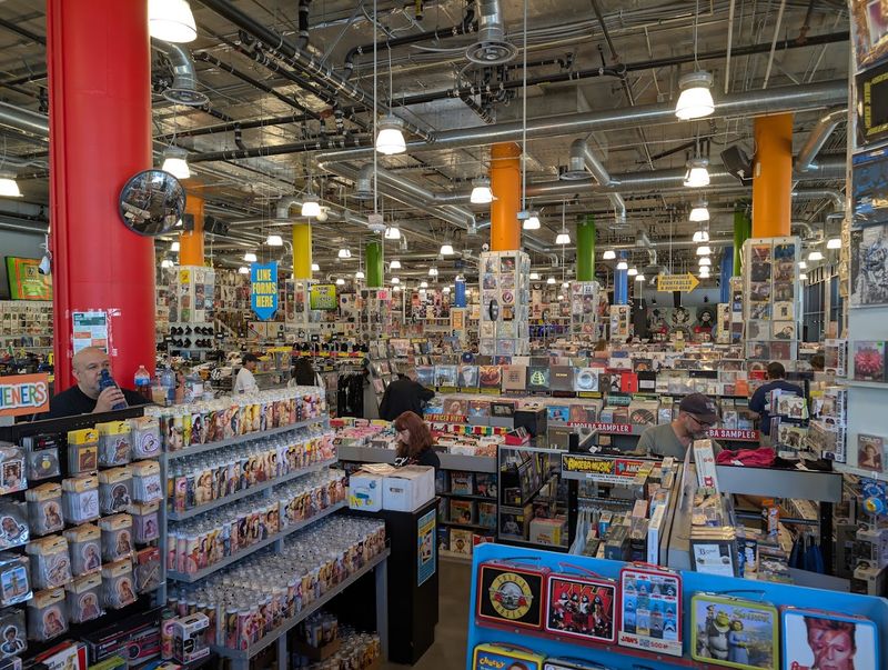 A paradise for CD and cassette fans