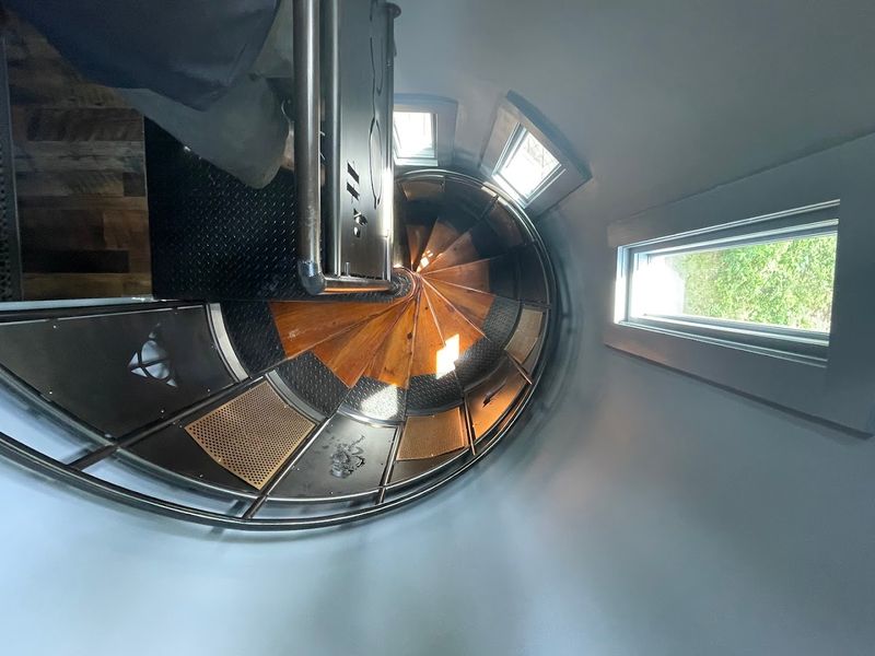 A standout staircase and loft add character A standout staircase and loft add character