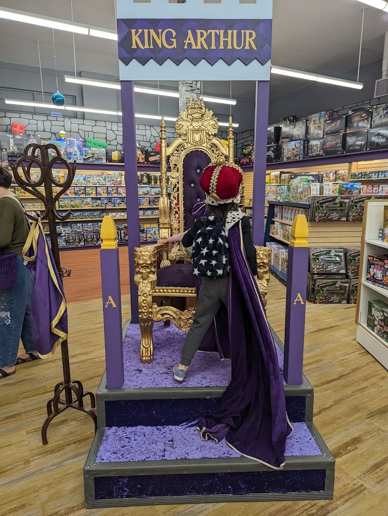 A toy store that feels like a storybook castle A toy store that feels like a storybook castle