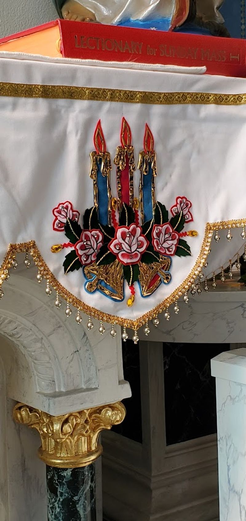 Altar Cloths Crafted by Hand Across Continents