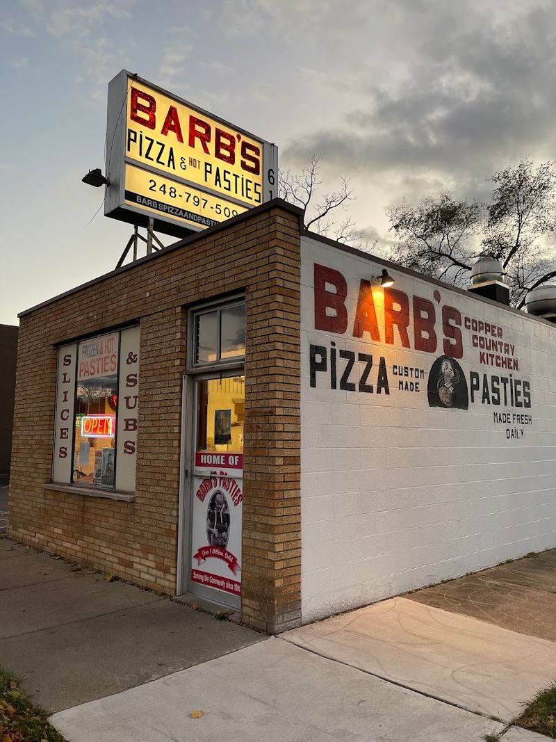Barb's Pasties & Pizza — Clawson