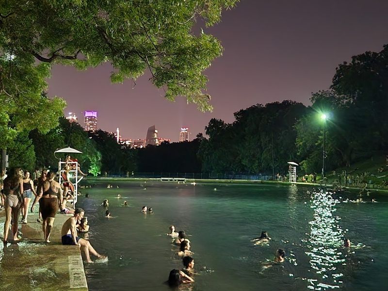 Barton Springs Night Swim