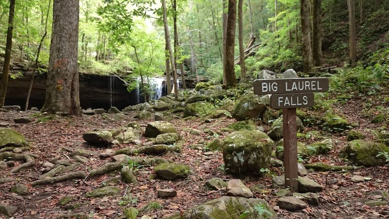 Big Laurel Falls — Sparta Big Laurel Falls — Sparta