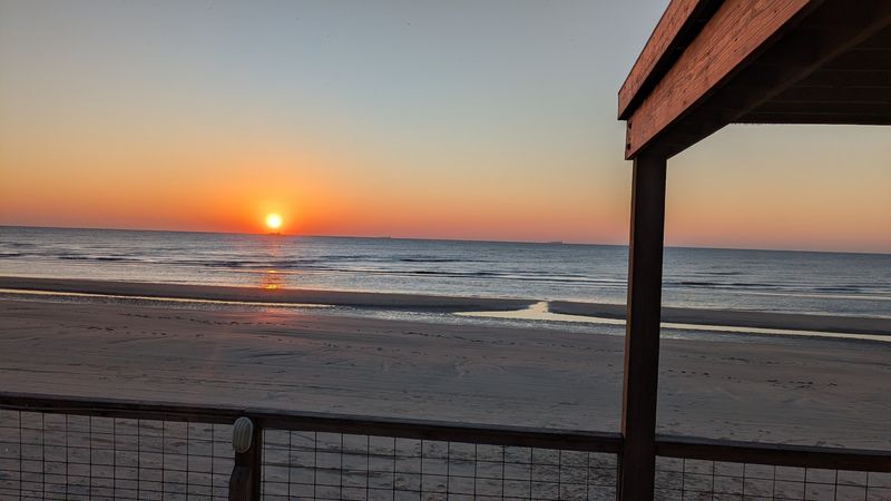 Breakfast With A Side Of Sunrise Over The Gulf