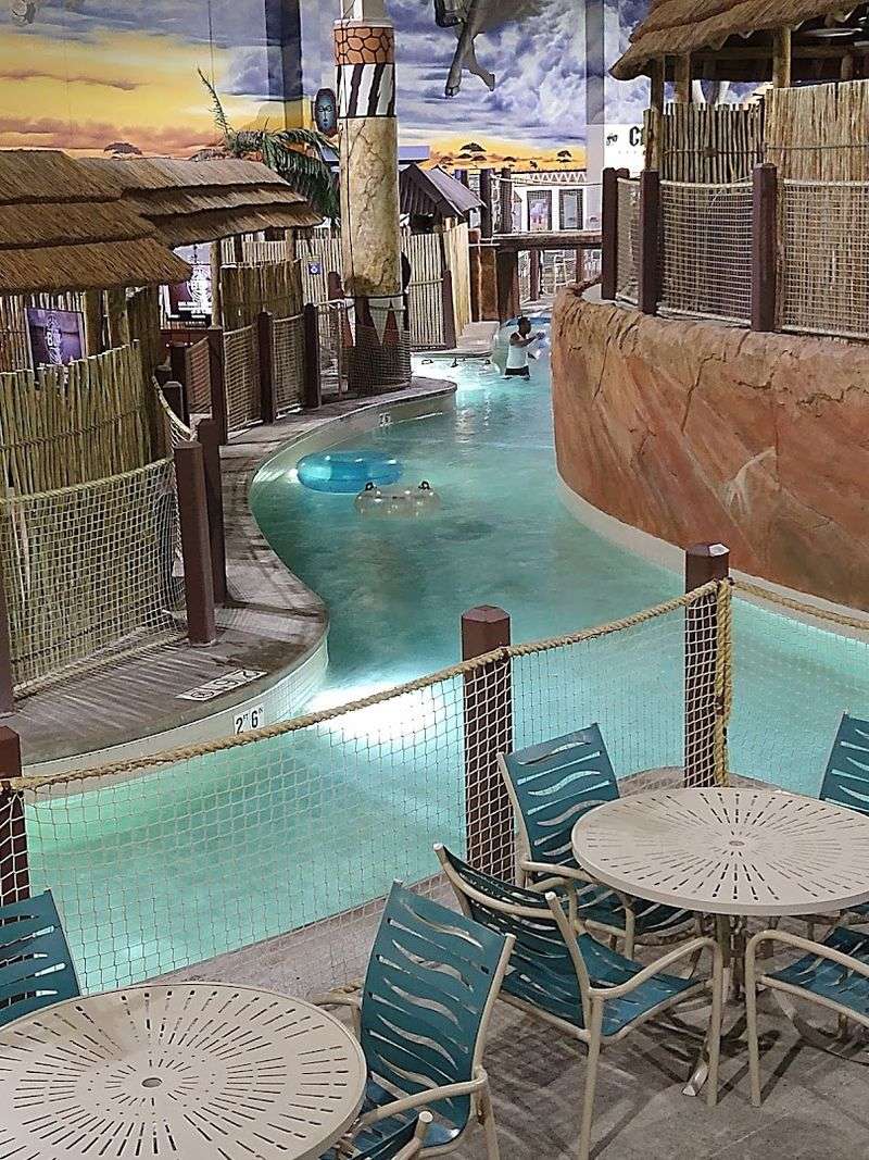 Cabanas, hot tubs, and poolside service add a resort feel Cabanas, hot tubs, and poolside service add a resort feel