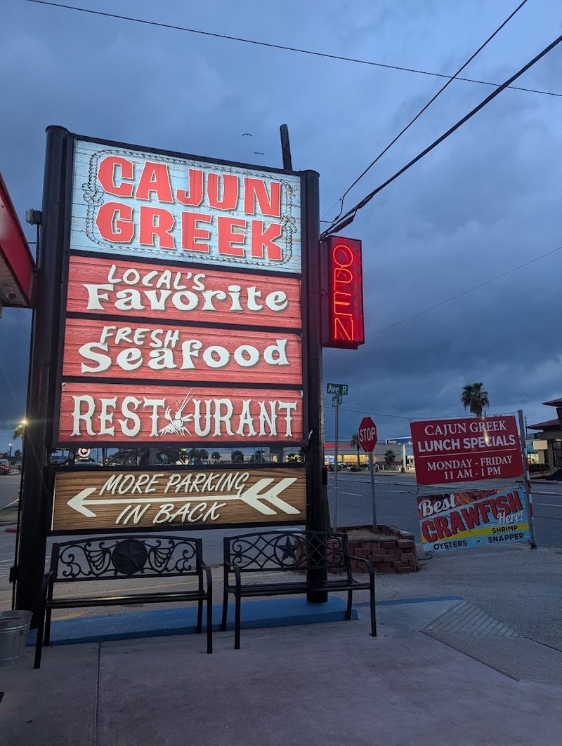 Cajun Greek (Galveston)