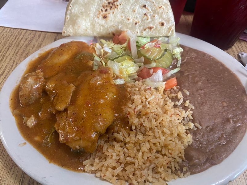 Carne Guisada Plate